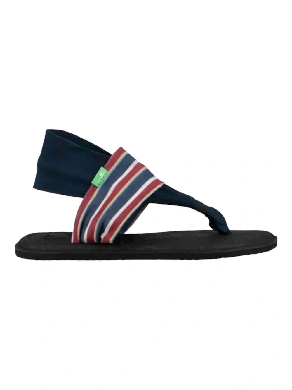 Sanuk Yoga Sling 2 Prints Women’s 8 Sand Harbor Navy Striped Yoga Mat Sandals